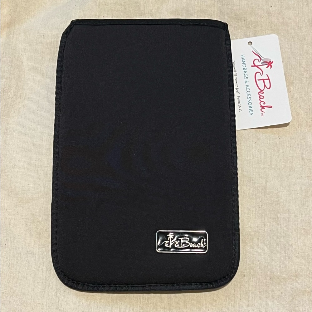 Black Neoprene Kindle Sleeve